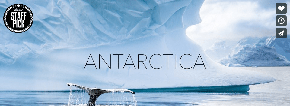 Stunning film of Antarctic voyage