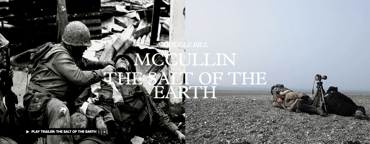 McCullin and Salgado film double bill